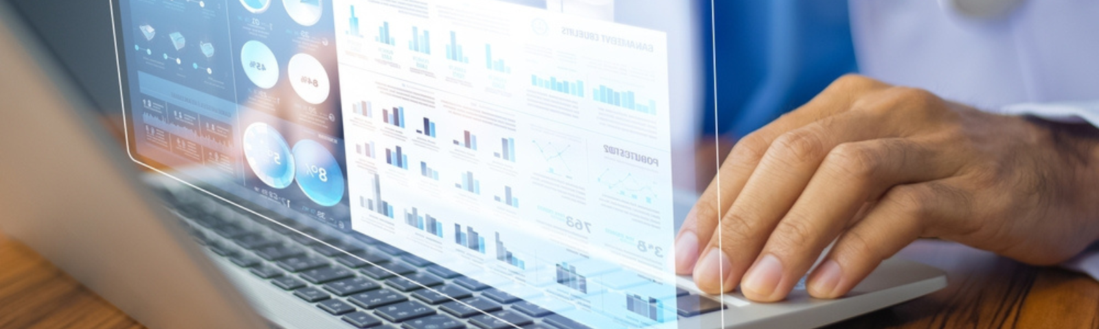concepto de salud digital en computador